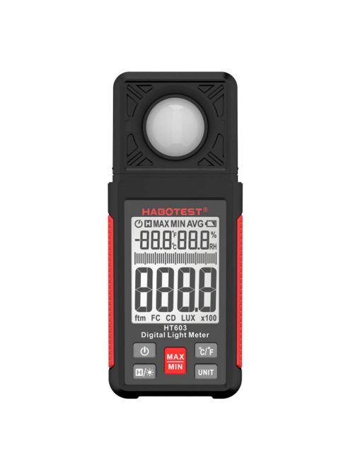 Habotest HT603 digitális fényintenzitásmérő
