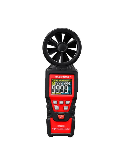 Habotest HT625B digitális szélsebességmérő, USB