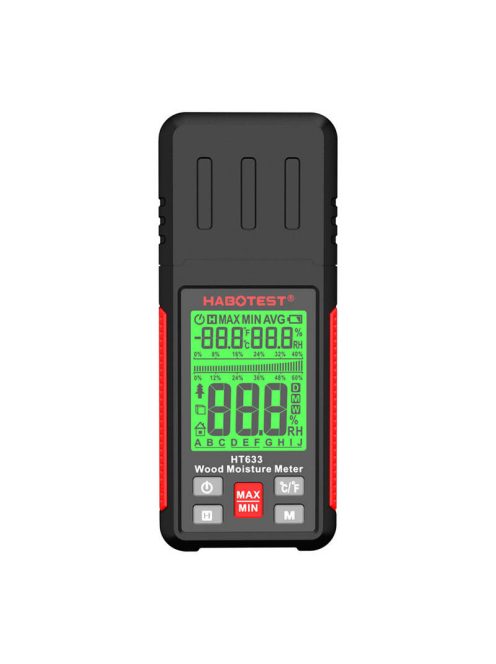 Habotest HT633 digitális fal nedvességmérő