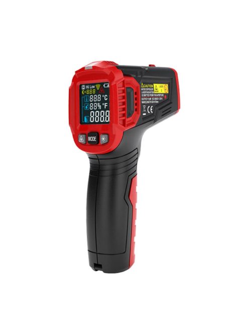 Habotest HT650B lézer pirométer LCD kijelzővel