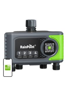 RainPoint WiFi 4 zónás öntözésvezérlő gateway-jel