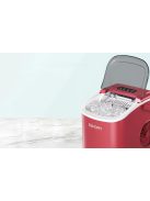 Euhomy IM06A jégkocka készítő piros