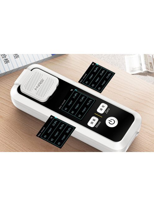 FNIRSI JBM-20 digitális refraktométer Brix-cukorszintmérő