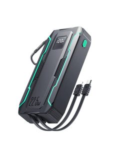   Powerbank Joyroom JR-L018 20000mAh, 22.5W, with Lightning + USB-C cable (black)