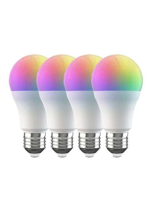 BroadLink LB4E27 intelligens WiFi LED RGB izzó, 4 db