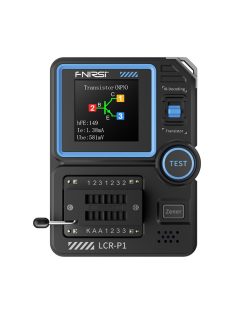   FNIRSI LCR-P1 többfunkciós kondenzátor- és tranzisztor-tesztelő készülék
