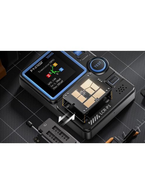 FNIRSI LCR-P1 többfunkciós kondenzátor- és tranzisztor-tesztelő készülék