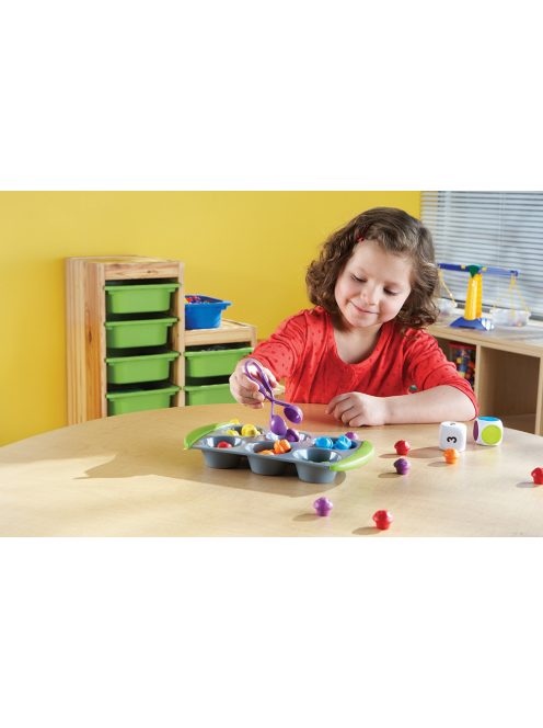 Learning Resources LER 5556 Mini Muffin matematikai készlet