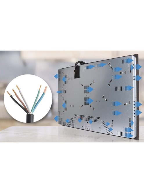 IsEasy LT5-02 kerámia/elektromos főzőlap