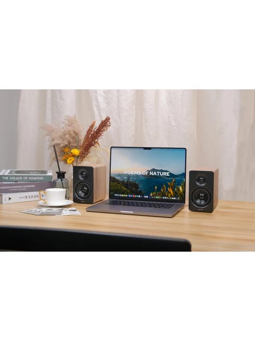 Edifier M60 2.0 hangszórók barna tölgy