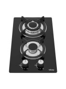 IsEasy MGBG-312A kétzónás gáztűzhely üvegpanellel