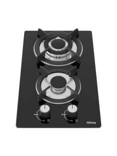 IsEasy MGBG-312A kétzónás gáztűzhely üvegpanellel