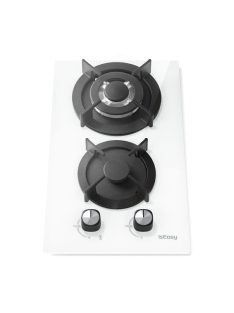 ISEASY MGBG-312A  2 zónás gázfőzőlap  fehér