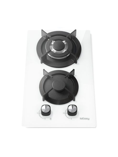 ISEASY MGBG-312A  2 zónás gázfőzőlap  fehér