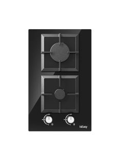 IsEasy MGBG-312S2C kétzónás üveg alapú gáztűzhely