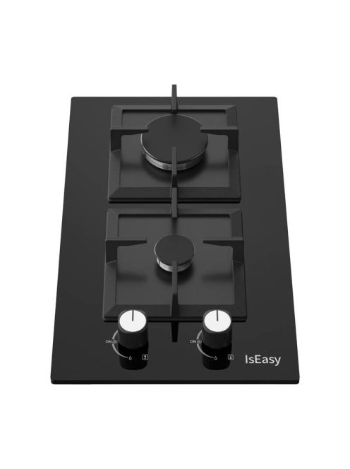 IsEasy MGBG-312S2C kétzónás üveg alapú gáztűzhely