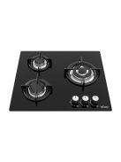 IsEasy MGBG-603 háromzónás gáztűzhely üvegpanellel