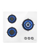 ISEASY MGBG-603 gáztűzhely, 3 égő (fehér)