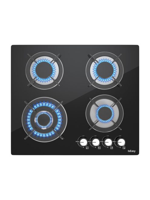 IsEasy MGBG-604B üveg gázfőzőlap