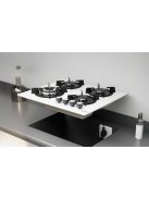 IsEasy MGBG-604B üveg gázfőzőlap fehér