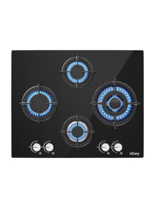IsEasy MGBG-604B üveg gáz főzőlap