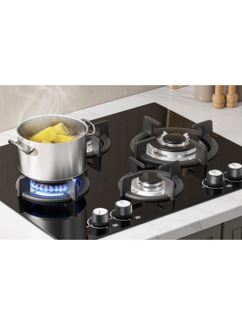 IsEasy MGBG-604B üveg gáz főzőlap