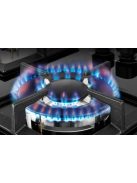 IsEasy MGBG-775S2 Ötzónás üveg gázfőzőlapos tűzhely