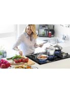 IsEasy MGBG-775S2 Ötzónás üveg gázfőzőlapos tűzhely