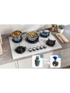 ISEASY MGBG-775 gázfőzőlap 5 égővel (fehér)