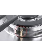 IsEasy MGBS-765 rozsdamentes acél gázfőzőlap