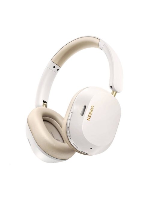 UGREEN HiTune Max 5C vezeték nélküli fejhallgató, Hybrid ANC, Bluetooth 5.4 (fehér)