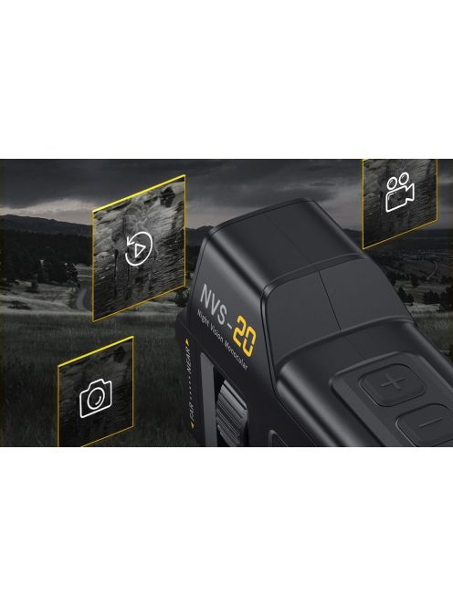 FNIRSI NVS-20 digitális éjjellátó készülék 4K HD felvétellel