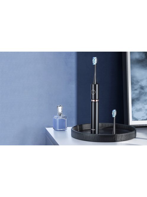 FairyWill P11 Szónikus fogkefe fejkészlettel és tokkal fekete