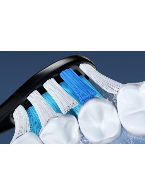 FairyWill P11 Szónikus fogkefe fejkészlettel és tokkal fekete