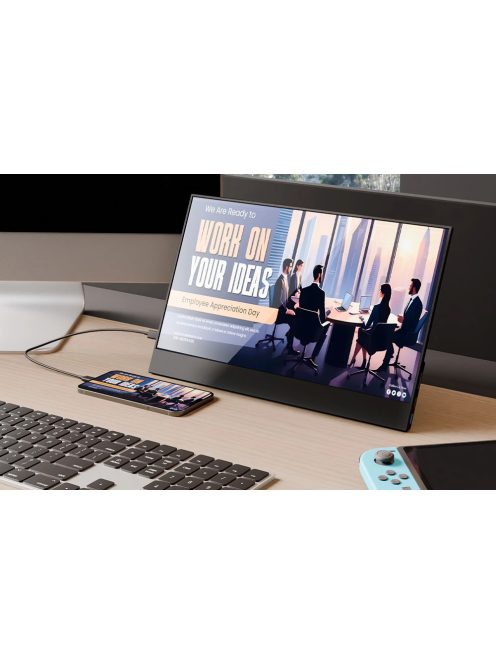 Portable Monitor Blitzwolf PCM3-AIR USB-C HDR FHD Full HD 1080p14 inch