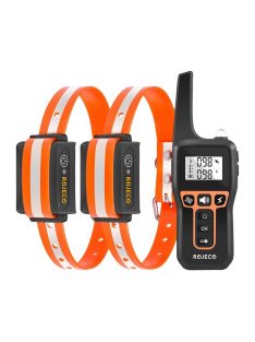 Rojeco PD5291000m kutyakiképző nyakörv 2 nyakörvvel