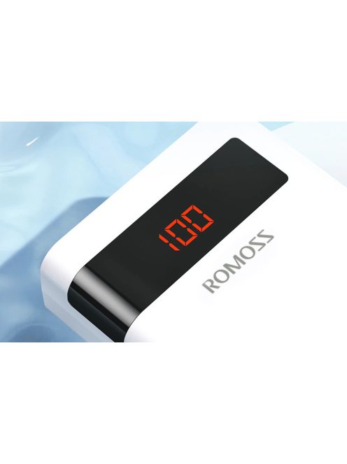 Romoss SENSE8PF Powerbank,30000mAh, 22.5W (fehér)