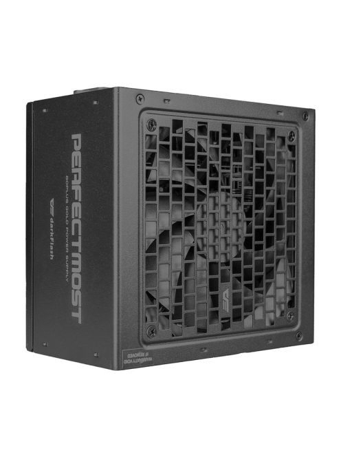 Darkflash PMT 80 Plus Gold 750W számítógépes tápegység fekete