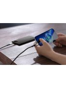 Baseus Adaman fém Powerbank, 10000mAh, 2xUSB, USB-C, Lightning, MicroUSB 22.5W