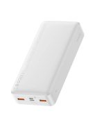 Baseus Bipow Powerbank, 20000mAh, 20W (fehér)