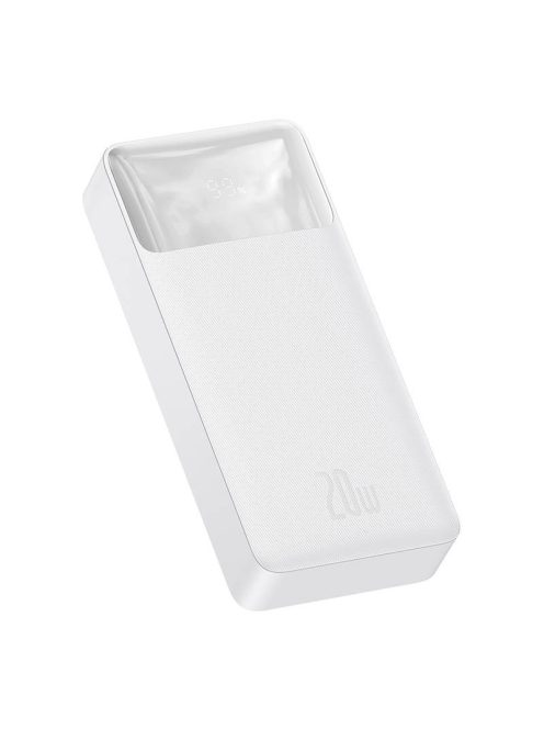 Baseus Bipow Powerbank, 20000mAh, 20W (fehér)