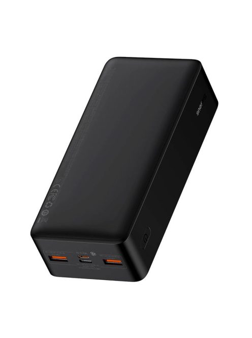 Baseus Bipow Powerbank, 30000mAh, 20W (fekete)