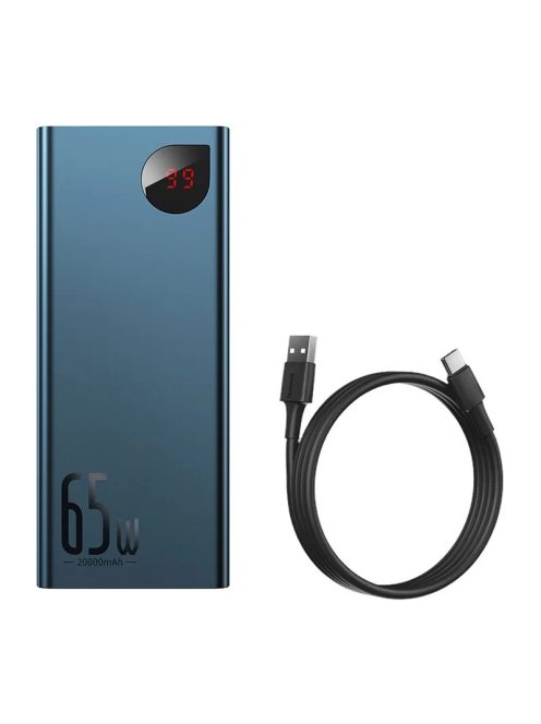 Powerbank Baseus Adaman Metal 20000mAh, PD, QC 3.0, 65W, 2xUSB + USB-C + mikro USB