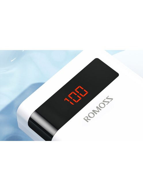 Romoss Sense6PS Pro Powerbank,20000mAh, 30W (fehér)