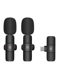   Puluz PU3151B C típusú vezeték nélküli Lavalier mikrofon