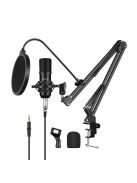 Puluz PU612B Studio Broadcast kondenzátor mikrofon