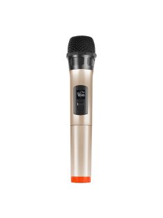   Vezeték nélküli dinamikus mikrofon UHF PULUZ PU628J 3.5mm arany