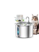 Oneisall rozsdamentes acél szökőkút / itató kutyának és macskának