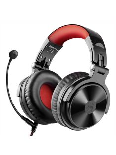 Oneodio Pro M vezetékes fejhallgató fekete-piros