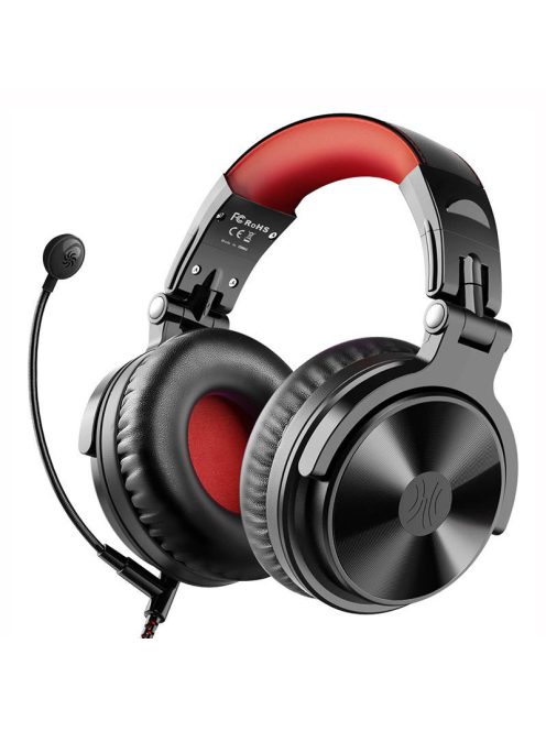 Oneodio Pro M vezetékes fejhallgató fekete-piros
